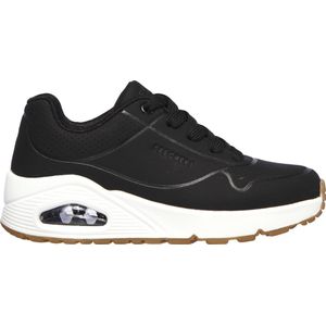 Skechers - Street Uno - Sneakers - Zwart - Synthetisch - Luchtkussen