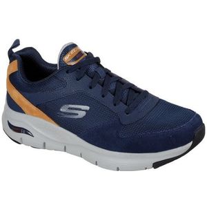 Skechers Arch Fit-Servitica Heren Sneakers - Donkerblauw - Maat 43