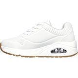 Skechers - Uno - Sneakers - Wit - Materiaalcombinatie