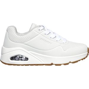 Skechers - Uno - Sneakers - Wit - Materiaalcombinatie