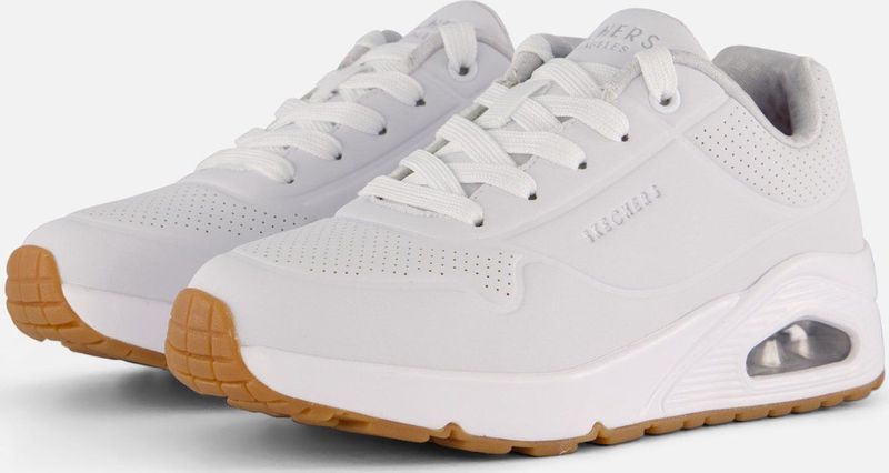 Skechers - Uno Stand On Air - Sneakers - Zwart - Leer