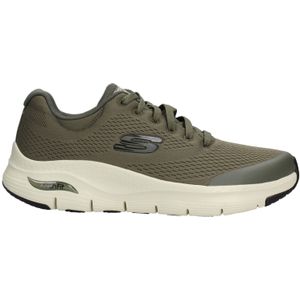 Skechers, Arch Fit Olive Schoenen Groen, Heren, Maat:45 EU