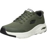 Skechers - Arch Fit - Sneakers - Olijfgroen - Materiaal