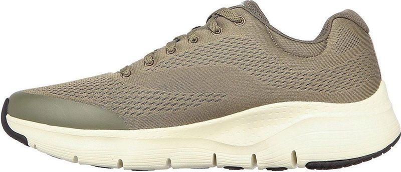 Skechers - Arch Fit - Sneakers - Olijfgroen - Materiaal