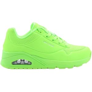 Skechers uno night shades in de kleur groen.