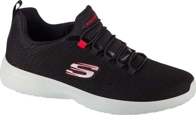 SKECHERS - Dynamight - Sportieve Sneakers - Zwart - Mesh