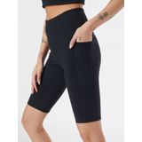 Sportbroeken - Effen - Elastisch - High Waist - Kort