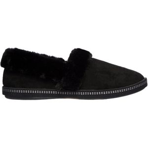 Skechers - Campfire - Dames Sloffen - Zwart - Vegan Materiaal
