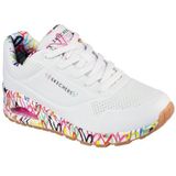 Skechers Uno liefdevolle liefde dames Sneaker, White, 35 EU