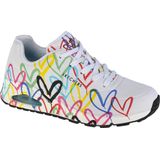 Sneakers Skechers Uno Spread The Love 55507/WMLT Weiß
