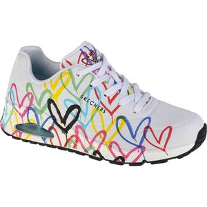 Sneakers Skechers Uno Spread The Love 55507/WMLT Weiß