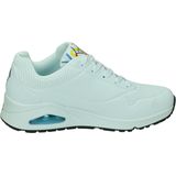 Skechers - Uno Trainers - Veelkleurig Wit - Synthetisch Durabuck - Veters