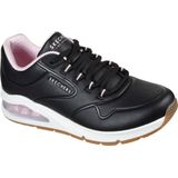 Skechers - Uno 2 - Dames Sneakers - Black - Air-Cooled Memory Foam