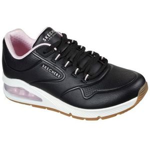 Skechers Dames 155542-blk_40 Low Top Sneakers, zwart, 5,5 UK, Zwart, 38.5 EU