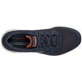 Skechers - Flex Advantage 4.0 - Sneaker - Marineblauw - Lederen Mesh - 39 EU