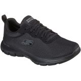 Skechers - Flex Appeal 4.0 - Sneakers - Zwart - Mesh - Air Cooled Memory Foam
