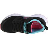Skechers Go Run Consistent - Vibrant Dash 302409L-BLK, voor meisje, Zwart, Sneakers,Sportschoenen