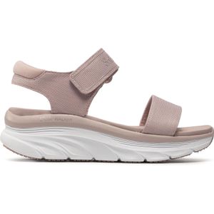 Skechers - D'lux Walker New Block - Sneakers - Zwart - Synthetisch - Plat