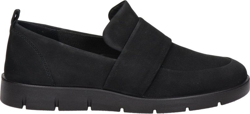 ECCO - Bella - Instapper - Black - 100% Nubuckleer - Ademend