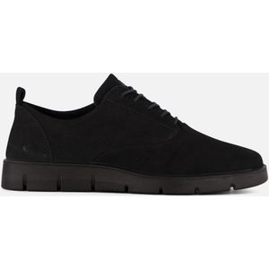 Ecco Bella Veterschoenen Zwart Nubuck