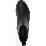 Ecco Modtray Enkellaarsjes Zwart Leer DriTan Technologie