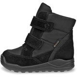ECCO - Urban Mini Enkellaarsjes - Zwart - Suède - GORE-TEX