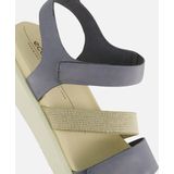 Ecco Flowt W Sandalen blauw Leer - Dames