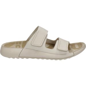 Ecco Pantolette "COZMO W", Sommerschuh, Schlappen mit zwei Klettverschlussriemen