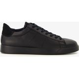 Ecco leren heren sneakers zwart - Uitneembare zool