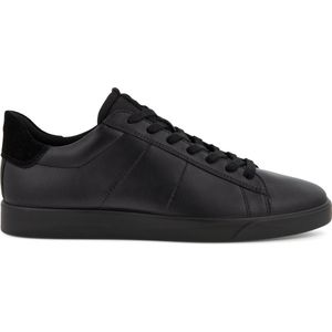 Ecco leren heren sneakers zwart - Uitneembare zool