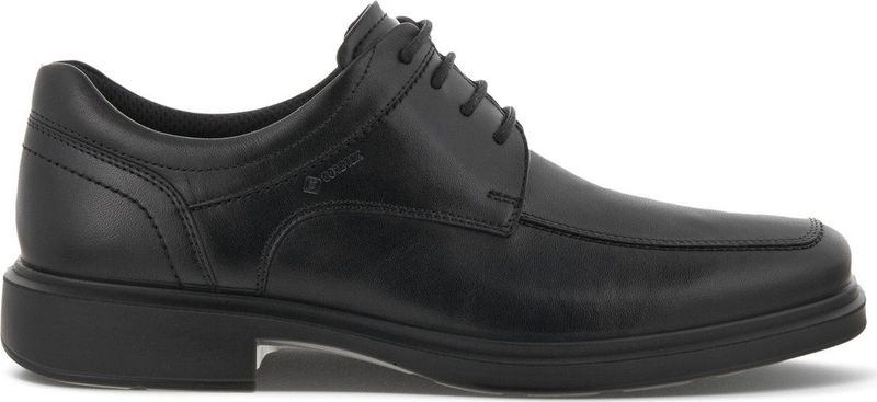 Ecco zwart veter art Helsinki 500204 01001 zwart leer