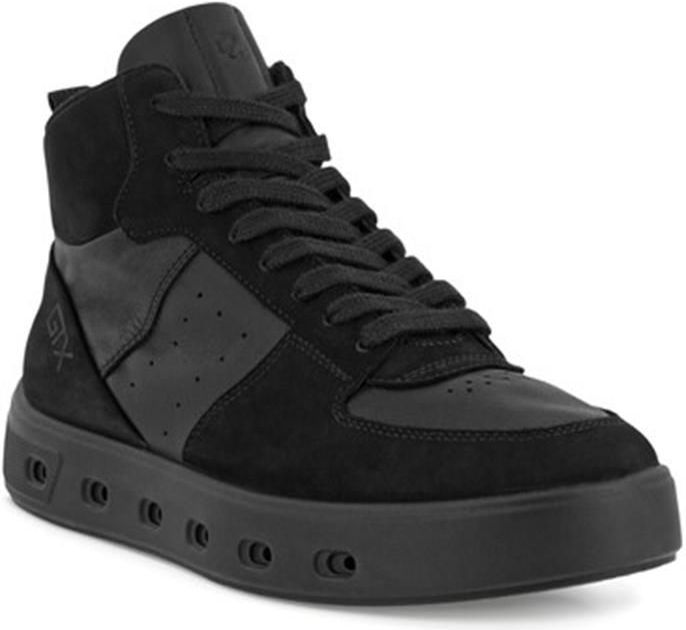 ECCO Ecco Street 720 Enkellaarsjes - Zwart - Nubuck en Leer