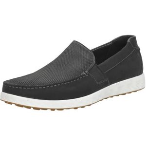 ECCO - Men S Lite Moc - Instapper - Zwart - Nubuck