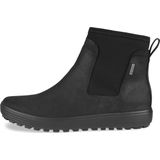 ECCO - SOFT 7 TRED W - Chelsea Boots - Zwart - Nubuckleer - GORE-TEX Waterdicht