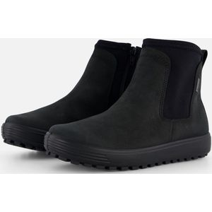 ECCO - SOFT 7 TRED W - Chelsea Boots - Zwart - Nubuckleer - GORE-TEX Waterdicht