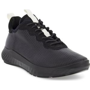 ECCO ATH-1FW Sneakers voor dames, zwart/wit, 35 EU