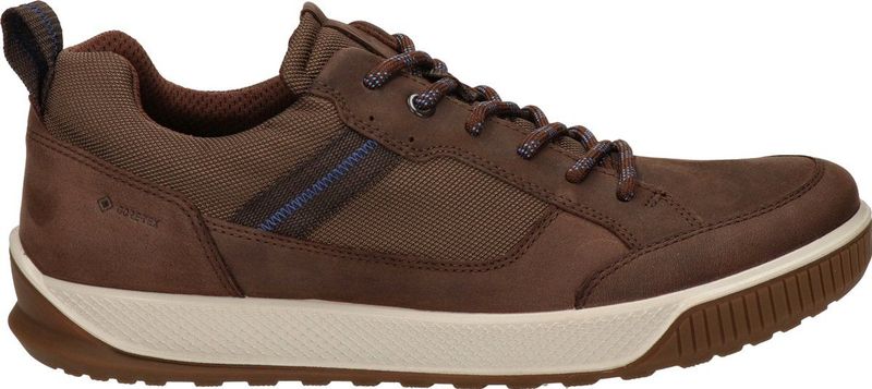 Ecco - ByWay Tred - Heren Sneaker - Bruin - Nubuck/Textiel