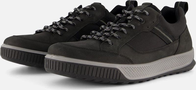 Ecco - ByWay Tred - Lage Sneakers - Zwart - Nubuck/Textiel