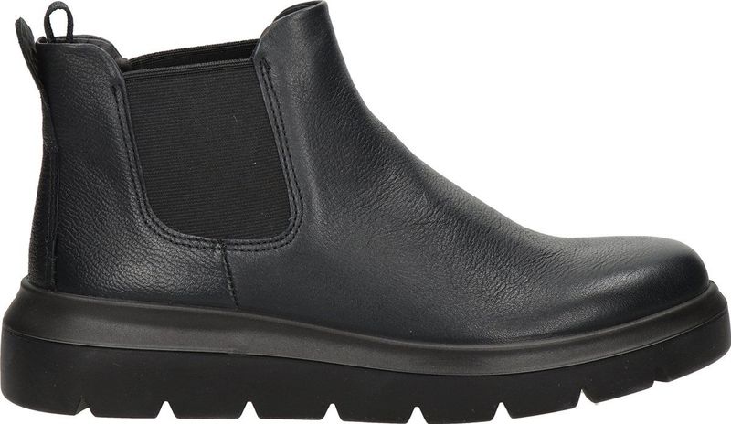 ECCO NOUVELLE Chelsea Boot - Zwart - Leer - Waterbestendig