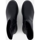 Ecco Nouvelle Enkellaarsjes zwart Leer Dames