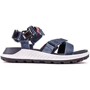 Ecco Exowrap Velcro-sandalen Voor Heren, Grijs - Maat 44