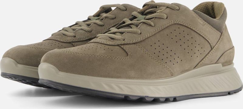 Ecco Exostride M Sneakers groen Nubuck