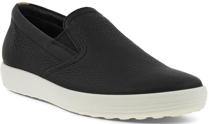 ECCO - Women Soft 7 Slip On - Sneakers - Black Powder