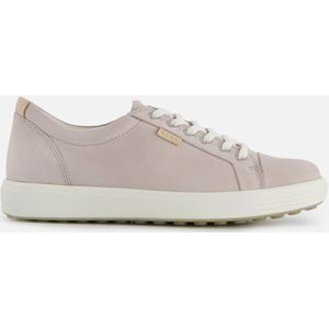 ECCO Dames Sneaker Soft 7 Shoe, Roze Grijs, 38 EU