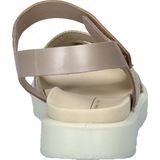 ECCO - FLOWT W - Sandalen - Wit - Leer - Klittenbandsluiting