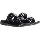 Ecco Cozmo Slippers - Zwart - Leer - Dames