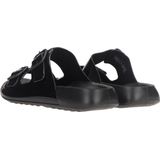 Ecco Cozmo Slippers - Zwart - Leer - Dames