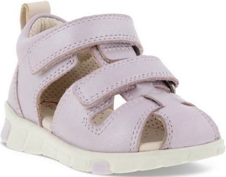 Ecco - MINI STRIDE SANDAL - Babyschoen - Lilakleur - Leren Binnenzool