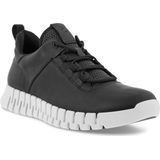 ECCO - Men Gruuv - Sneaker - Zwart - Leer