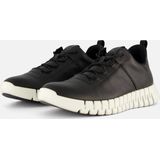 ECCO - Men Gruuv - Sneaker - Zwart - Leer